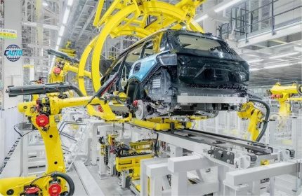 CKD car welding production line from china