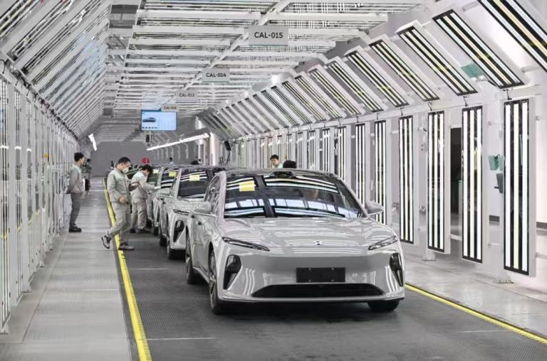 car testing line